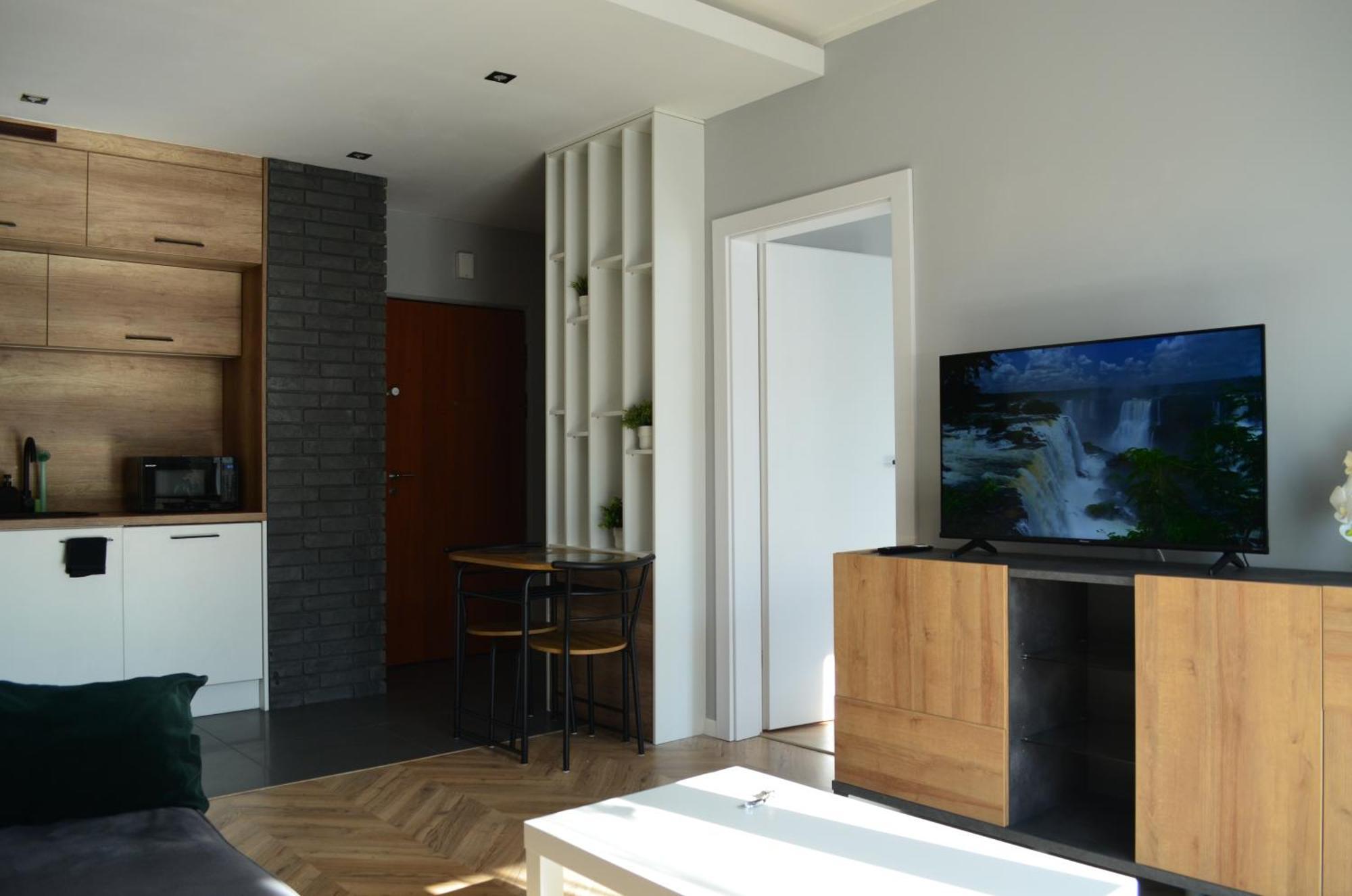 Apartment Sosnowiec City - Free Parking - Easy Check-In ภายนอก รูปภาพ